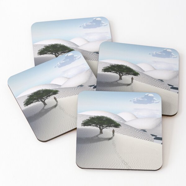 Item preview, Lone Figure in White Desert designed and sold by rolffimages.