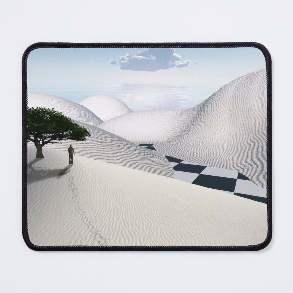Item preview, Lone Figure in White Desert designed and sold by rolffimages.