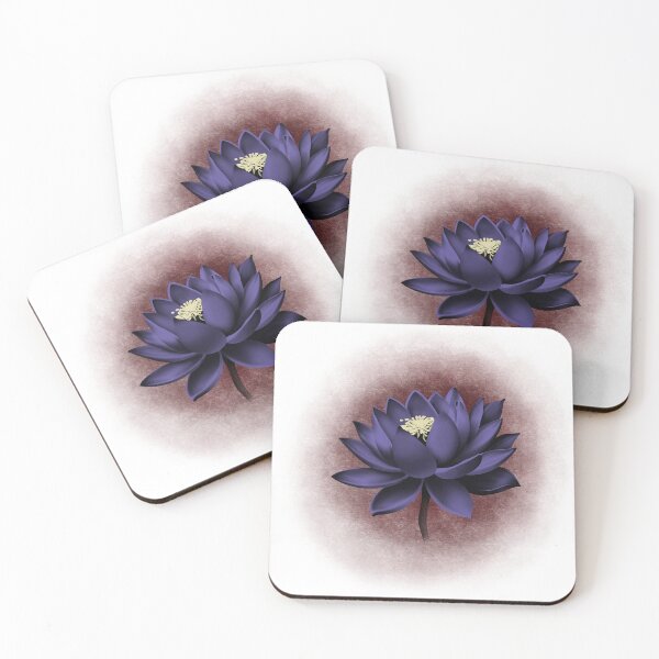 Item preview, A black lotus  designed and sold by Yume Art.