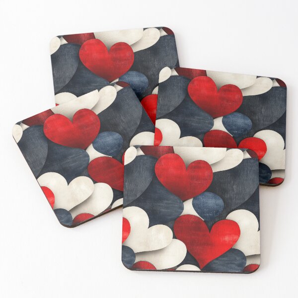 Item preview, many hearts designed and sold by Eve De.