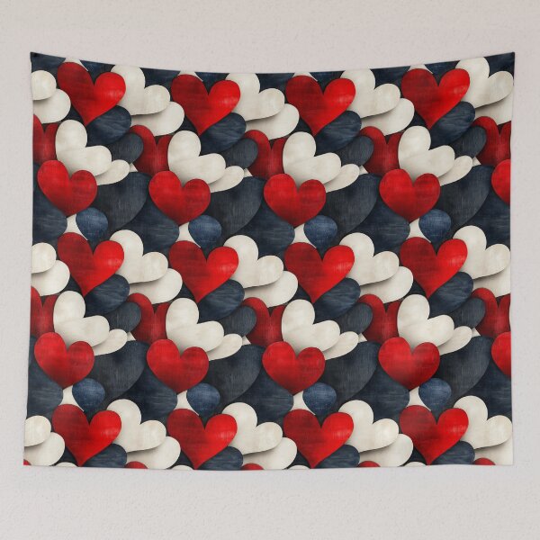 Item preview, many hearts designed and sold by Eve De.