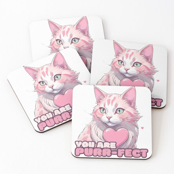 Item preview, You Are Purr-Fect Valentine's Day Cat Animal Pun designed and sold by CreatureZDesign.