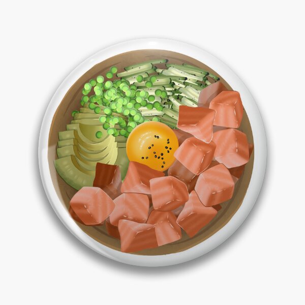 Item preview, Tazón de sashimi de salmón designed and sold by FletchSketch.