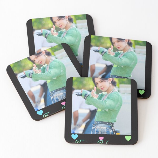 Item preview, Yeosang in green designed and sold by KpopDeluluverse.