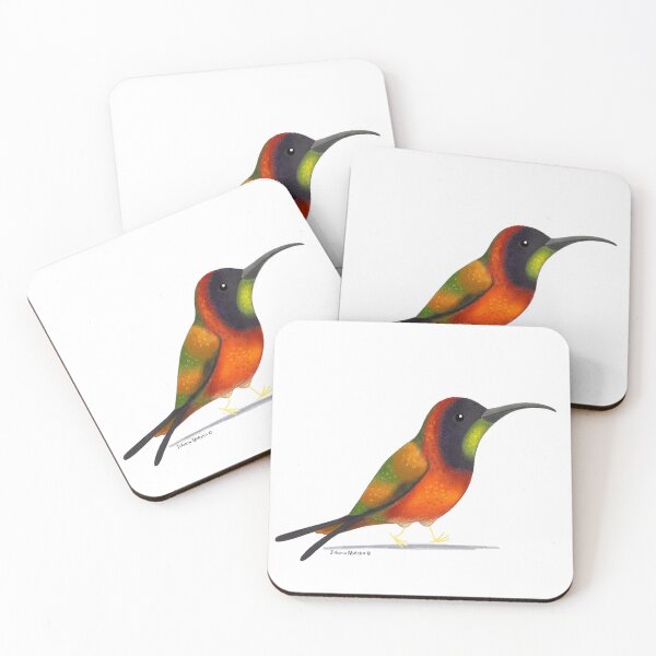 Item preview, Crimson Topaz Hummingbird designed and sold by julianamotzko.
