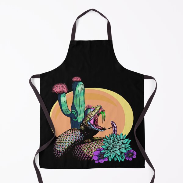 Item preview, Psychedelic Trippy RattleSnake - Desert Cactus Sunset designed and sold by iduzarts.