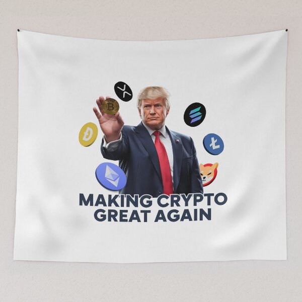 Item preview, Making Crypto Great Again designed and sold by lovelyq1.