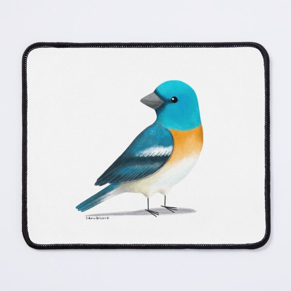 Item preview, Lazuli Bunting designed and sold by julianamotzko.