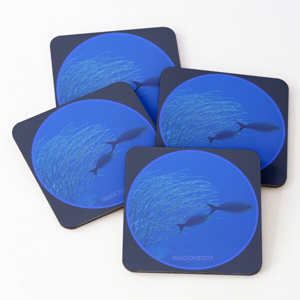 Item preview, Underwater - Blues on the Reef in Bonaire by Wagonesta  designed and sold by Wagonesta.