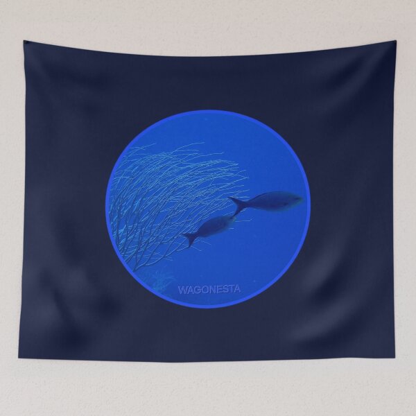 Item preview, Underwater - Blues on the Reef in Bonaire by Wagonesta  designed and sold by Wagonesta.