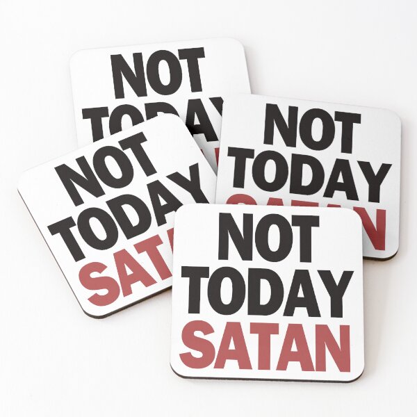 Item preview, Not Today Satan designed and sold by EunsooLee.