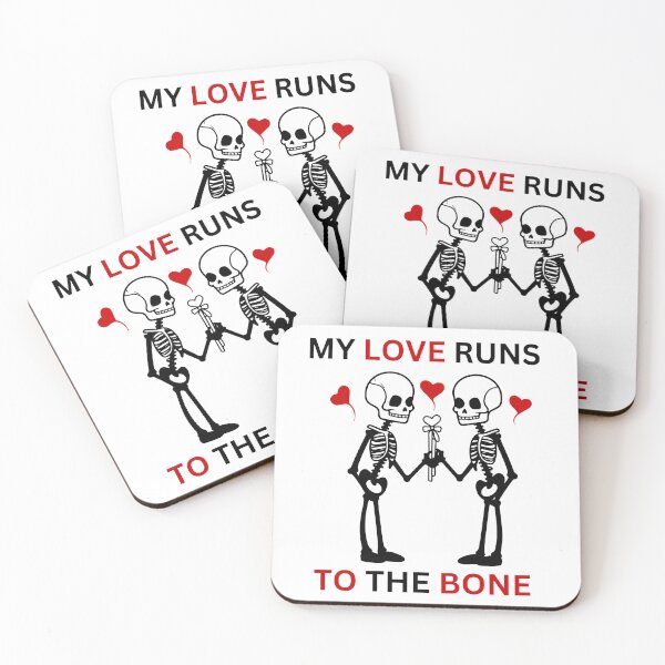 Item preview, My Love Runs To The Bone designed and sold by TShirtCrafters.