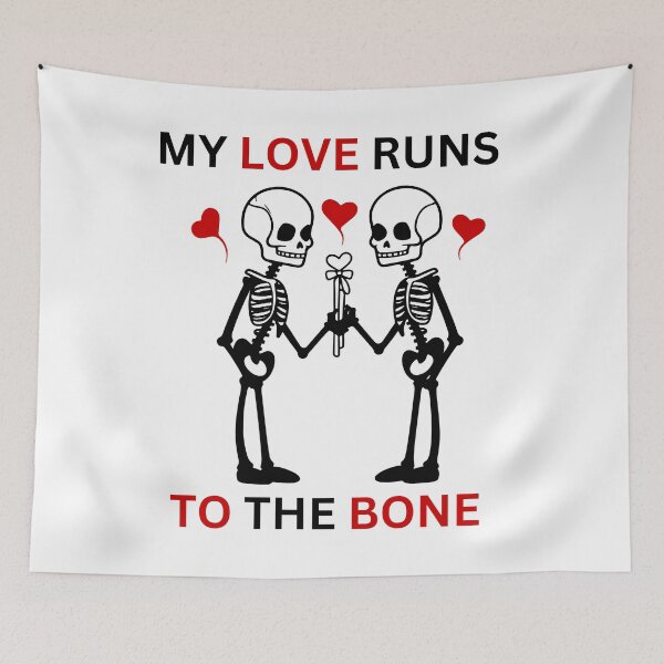 Item preview, My Love Runs To The Bone designed and sold by TShirtCrafters.