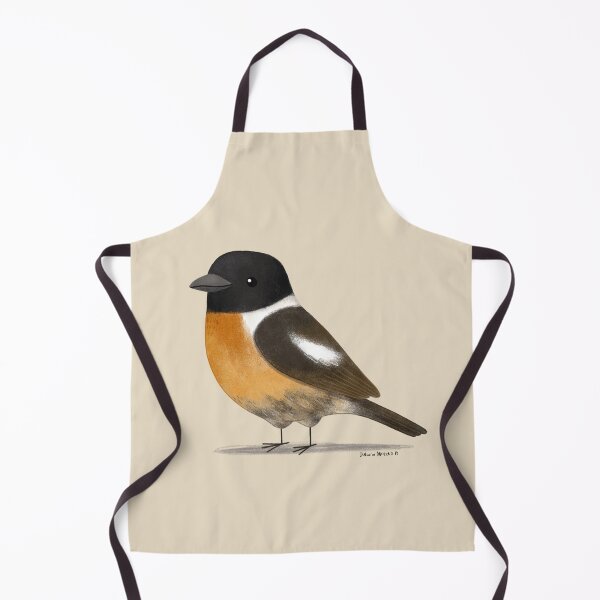 Item preview, Stonechat bird designed and sold by julianamotzko.
