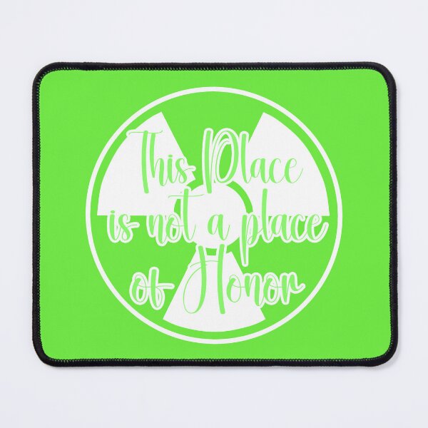 Item preview, This Place is Not a Place of Honor designed and sold by EphemeraFibers.