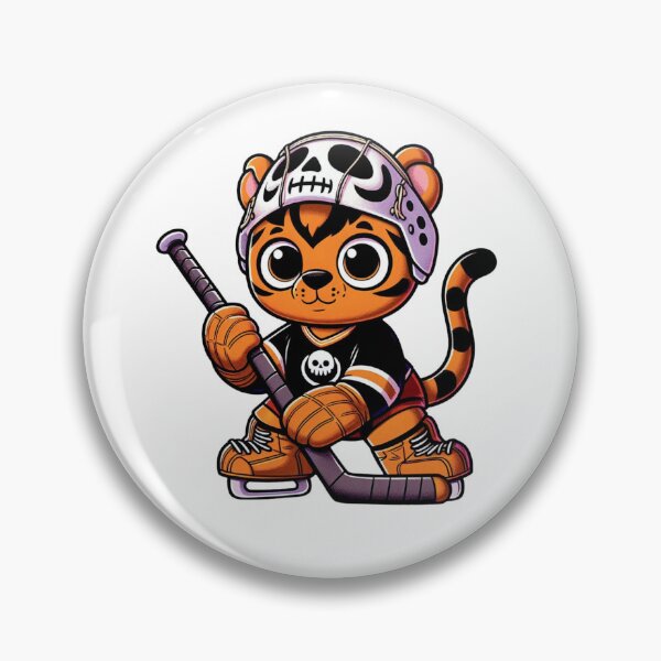 Item preview, Lethal Leopard: Goalie's Gritty Game Face designed and sold by jglobal360.
