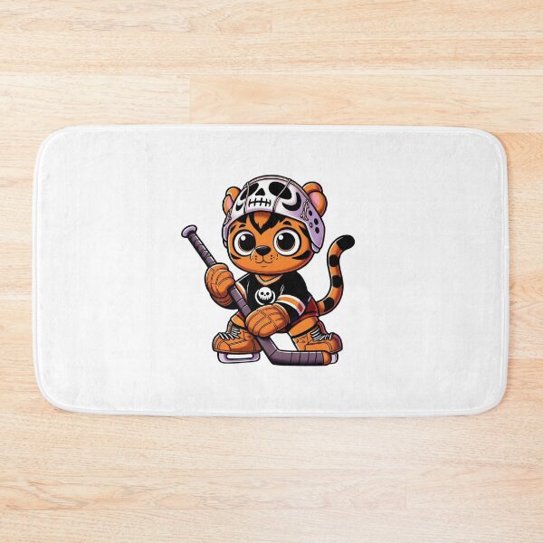 Item preview, Lethal Leopard: Goalie's Gritty Game Face designed and sold by jglobal360.