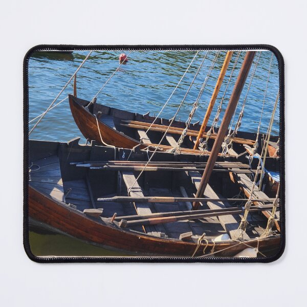 Item preview, Wooden sailboats with oars, ready to set sails in the Baltic seas... designed and sold by MAMB007.