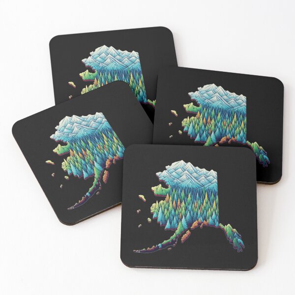 Item preview, Majestic Alaska: Peaks and Pine designed and sold by jglobal360.