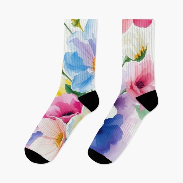 Item preview, Bright Watercolor Blooms Delight designed and sold by ChrisButler.