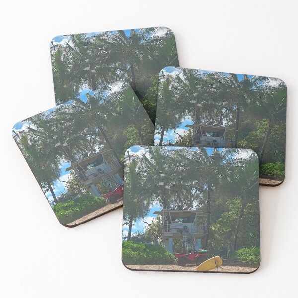 Item preview, Waimea Bay Lifeguard Lookout – Iconic Hawaiian Beach Vibes designed and sold by Stickers by @molllyclare.
