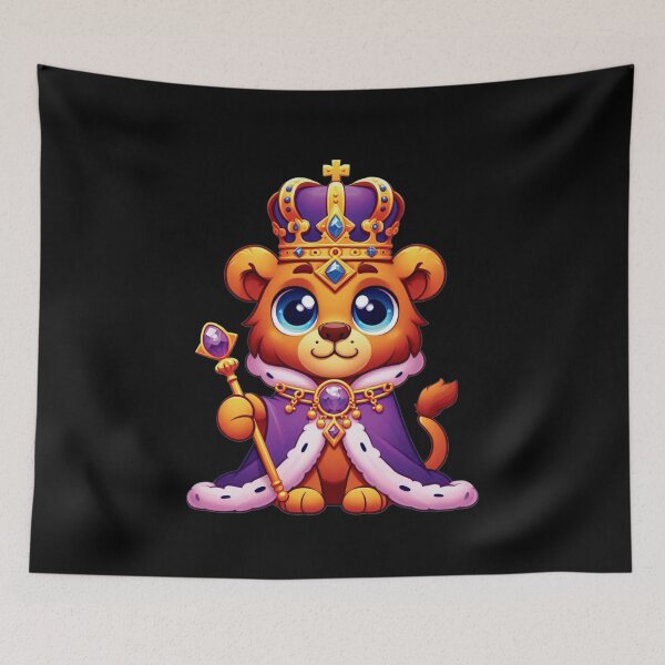 Item preview, Majestic Monarch: King Lion Reigns Supreme designed and sold by jglobal360.