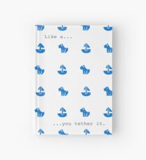 Cuaderno de tapa dura Perro o un barco - ItsameMyleo