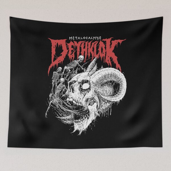 Item preview, Deathklok Band Metal designed and sold by Aitanaezquivell.