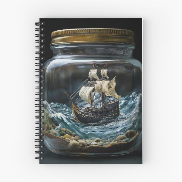 Item preview, Pirate Ship In A Jar designed and sold by Rtymer.
