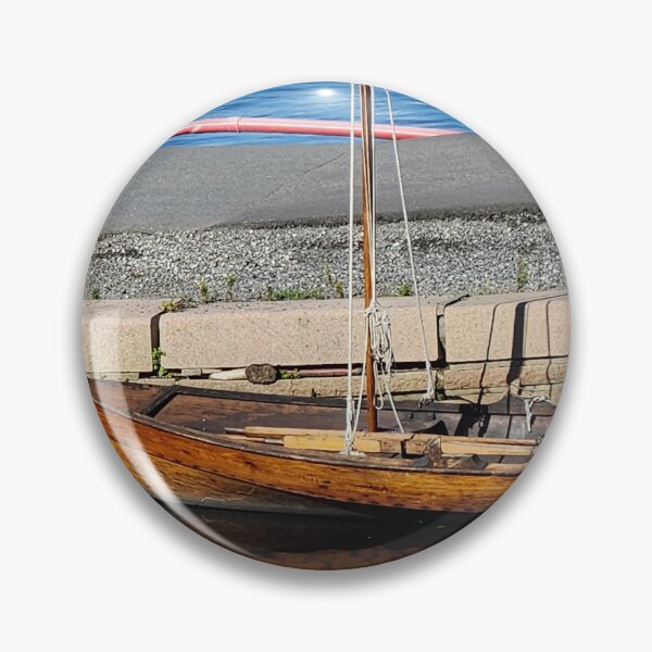 Item preview, Solitary boat in a Baltic marina, regaining strength for a new battle in the seas ......  designed and sold by MAMB007.