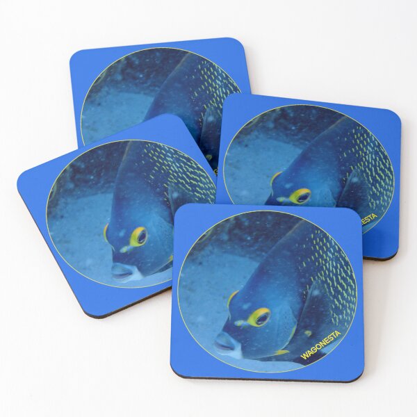 Item preview, Underwater - Angel Fish on the Reef in Bonaire by Wagonesta  designed and sold by Wagonesta.