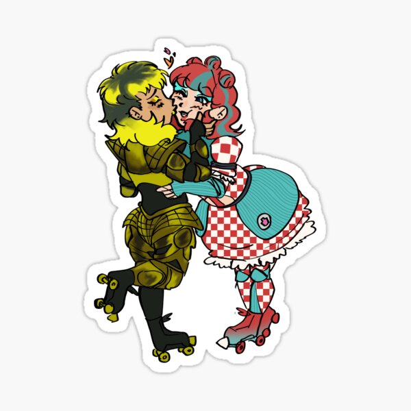 Vista previa del artículo con la obra «¿GREASEDINAH? ¿BESO?», diseñado y vendido por Lesbianbsd.