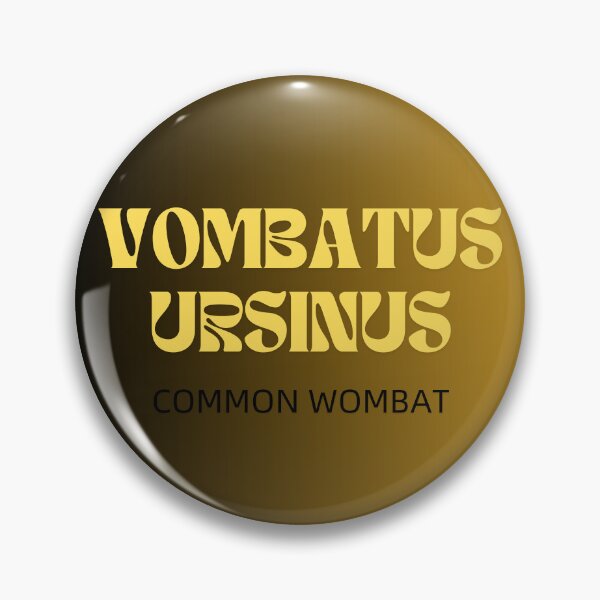 Item preview, Classic Vombatus Ursinus Common Wombat designed and sold by KateWiseArt.