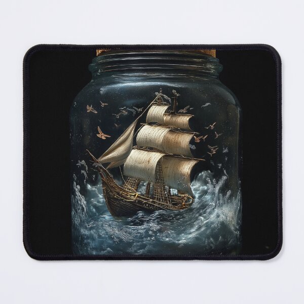 Item preview, Pirate Ship In A Jar designed and sold by Rtymer.