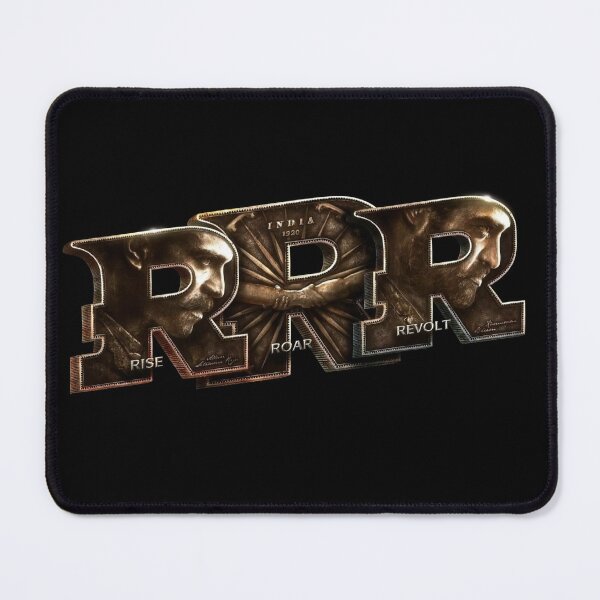 Item preview, RRR rise roar revolt movie logo color designed and sold by JCBA.