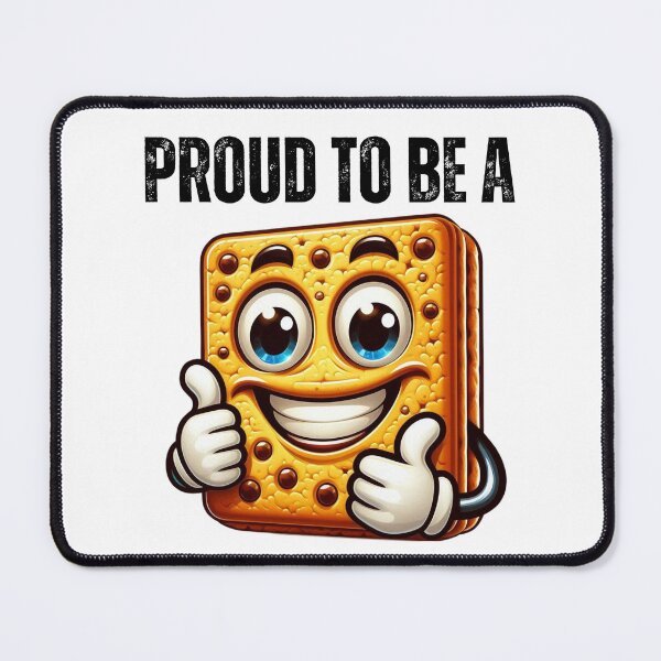 Item preview, Proud to be a Cracker, Cracker, Funny Cracker meme, Funny Cracker, Sarcastic cracker, Humor, Text meme, Humorous cracker, Funny phrases designed and sold by FlexiPrints.
