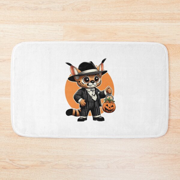 Item preview, Serval in the Shadows: Gangster Halloween Heist designed and sold by jglobal360.