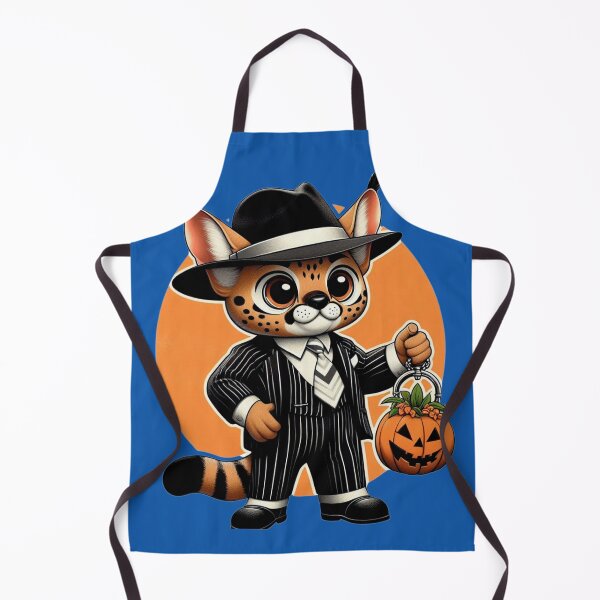 Item preview, Serval in the Shadows: Gangster Halloween Heist designed and sold by jglobal360.