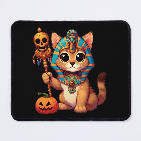 Item preview, Feline Pharaoh: Bobcat Halloween Edition designed and sold by jglobal360.