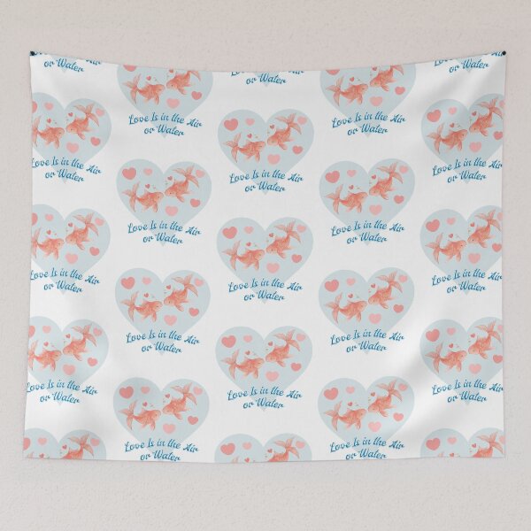 Item preview, Fun Fish Love in Air or Water designed and sold by KaysUplifting.