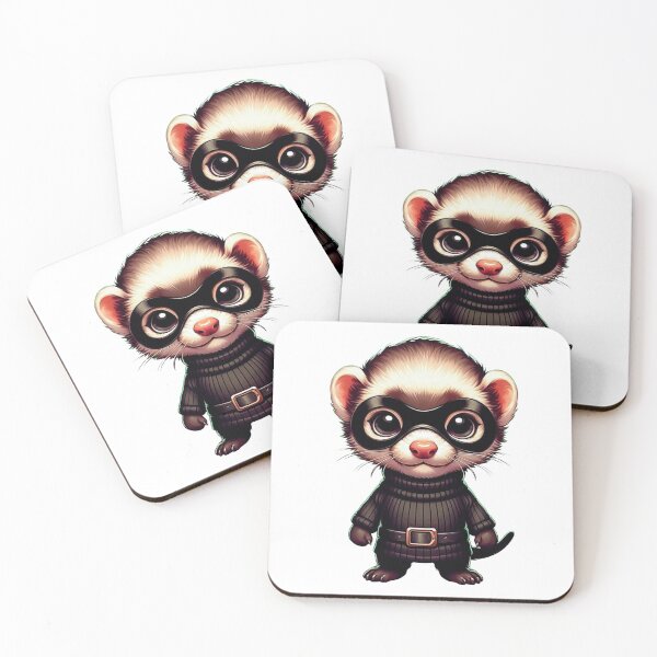 Item preview, Halloween Heist: Ferret Trick or Treat Thief designed and sold by jglobal360.