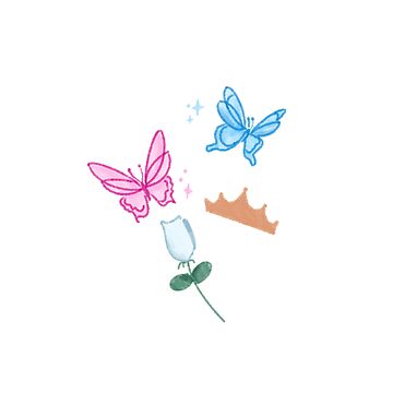 Vorschaubild zum Design Ich bin ein Mädchen wie du - Sticker Set von hanberries