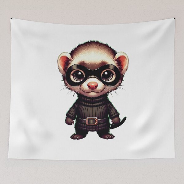 Item preview, Halloween Heist: Ferret Trick or Treat Thief designed and sold by jglobal360.