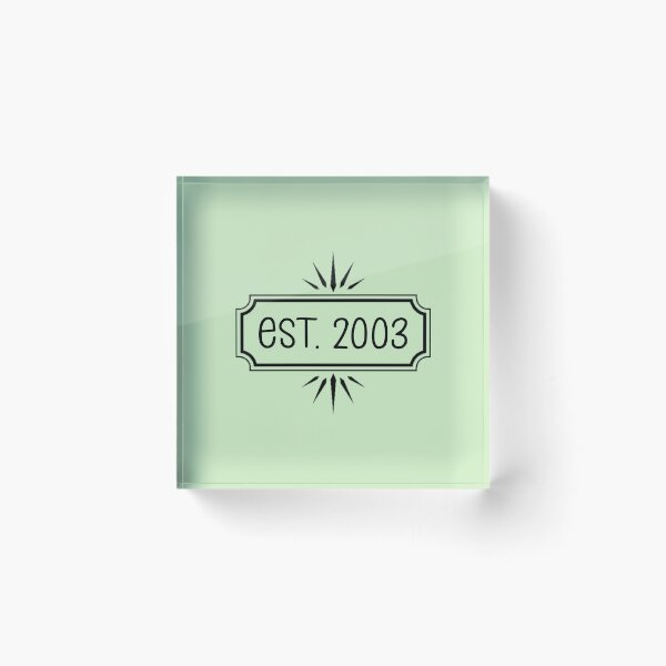 Item preview, est 2003 designed and sold by everything4eva.