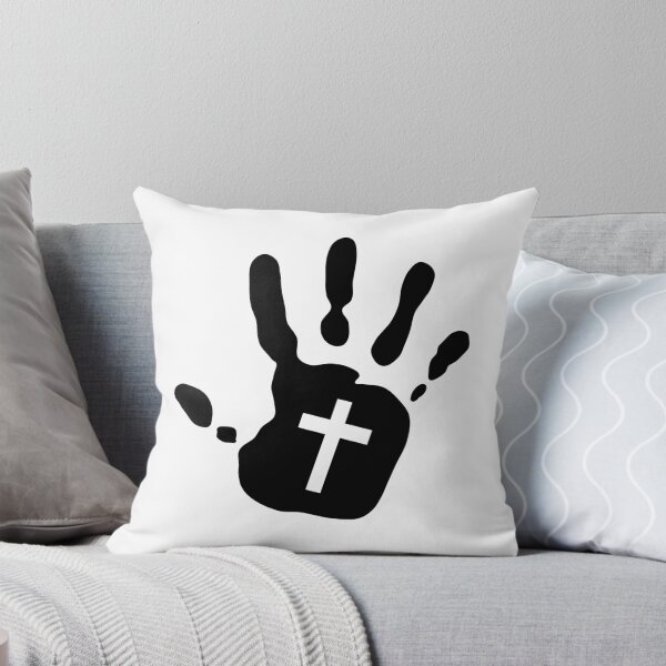 Item preview, Handprint Cross Cutout designed and sold by zaknafien.