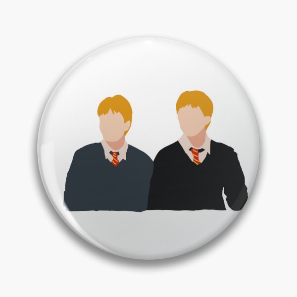 Item preview, Fred and George weasley designed and sold by MissMannersArts.