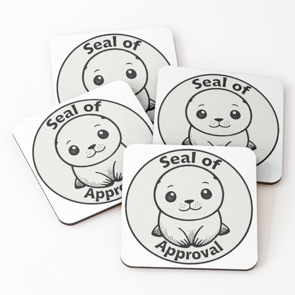 Item preview, Seal of Approval designed and sold by LionAround.