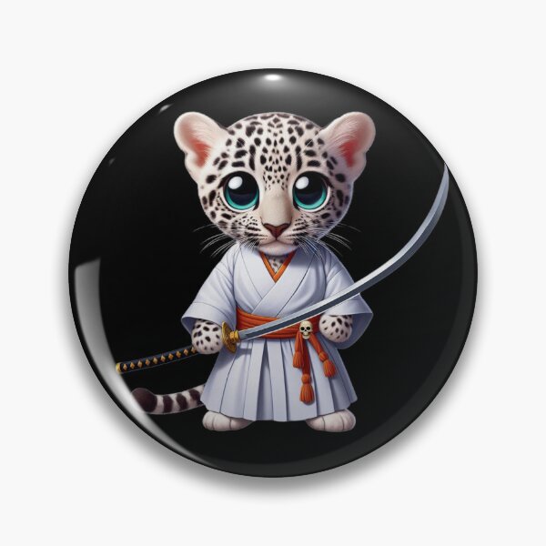 Artikelvorschau, Furry and Fearless: Samurai Margays Halloween-Abenteuer entworfen und verkauft von jglobal360.
