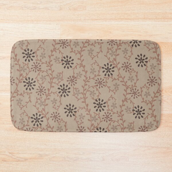 Item preview, Doodle Flower Vines Hand Painted Texture - Relaxed Elegance designed and sold by GenAumonier.