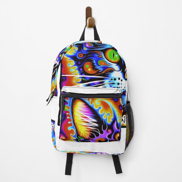 Item preview, Psychedelic Cat I am fine Why do you ask mental health check designed and sold by GetContented.